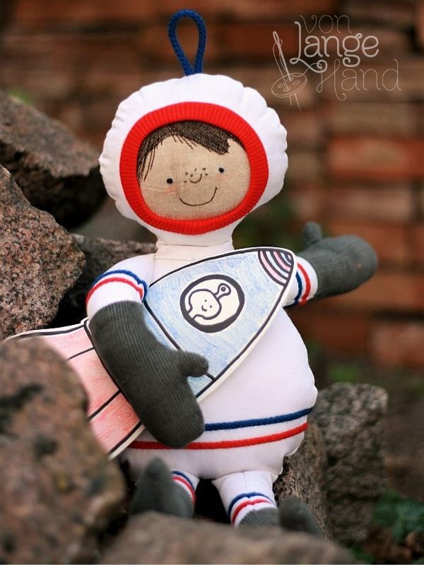 Nähanleitung Astronaut von Lange Hand