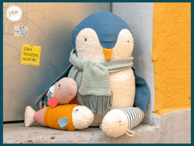 Bonus Schnittmuster Kuschelfisch zum XXL Pinguin aus dem Kuschelgiganten Buch