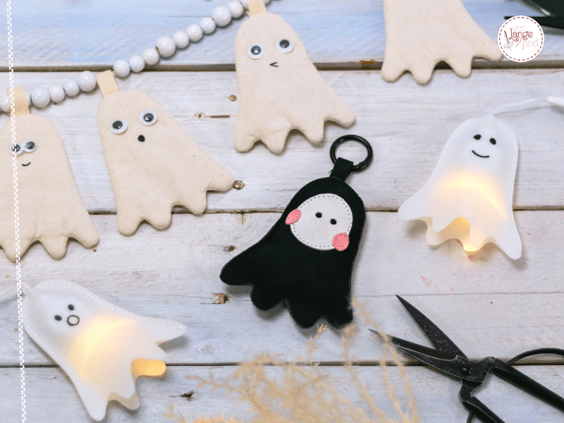 DIY Geister für die Herbst Deko und Halloween