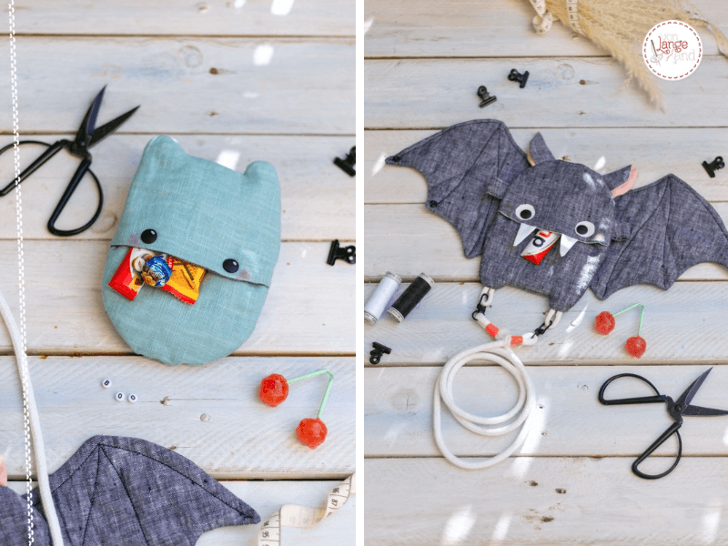 verwandlung monster wird fledermaus-tasche